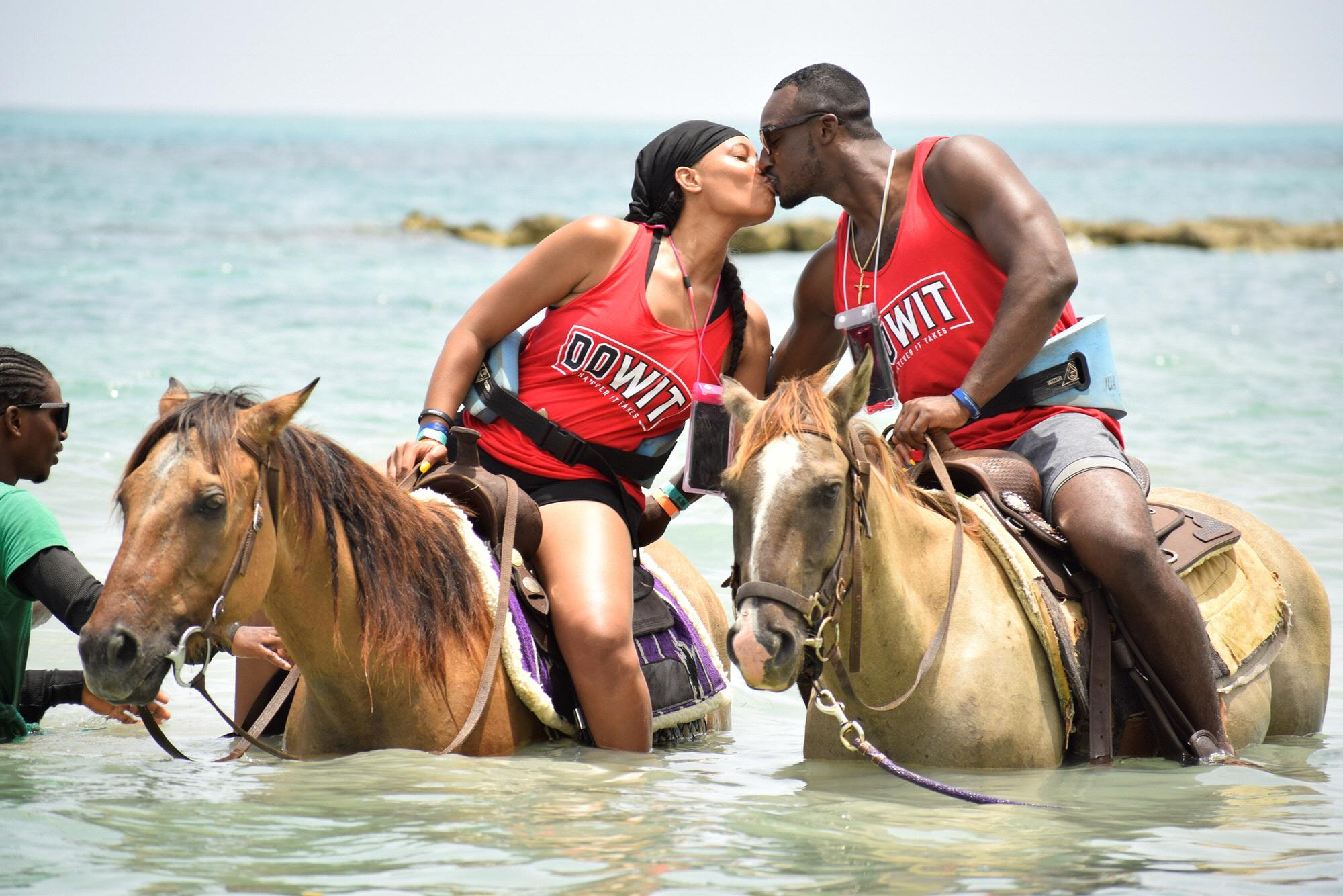 Jamaica (we’re never riding horses through water again🤢)
