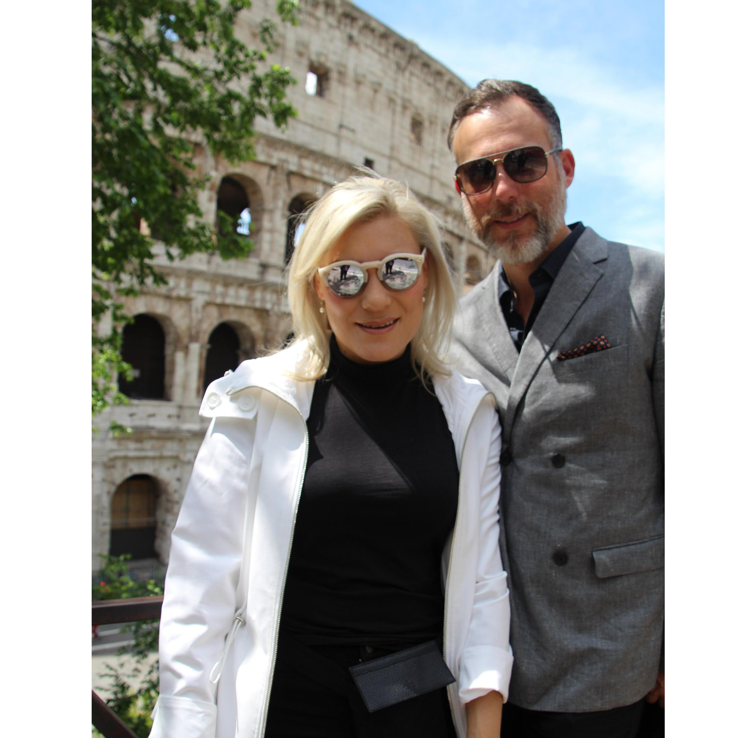 When we went to Rome ... one of the first times at least.