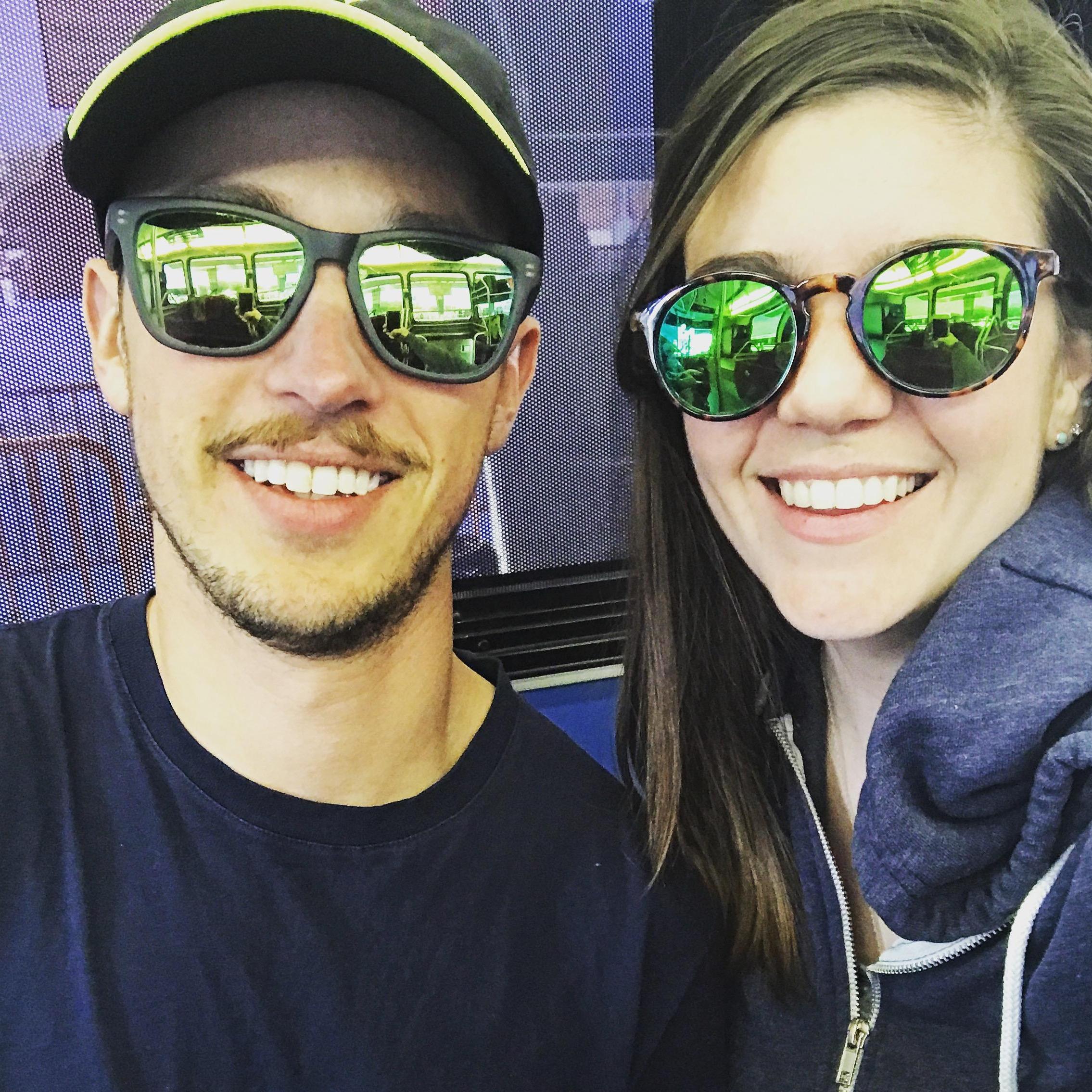 Unintentional matching sunglasses! Las Vegas, NV 2017.