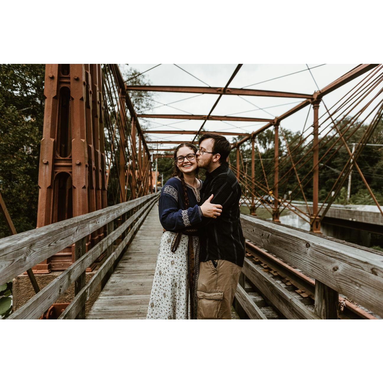 If you can't stand the kiss, look at the truss!