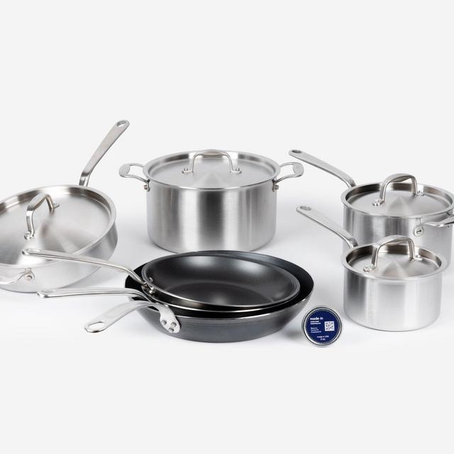 MadeIn 11-Piece Cookware Set