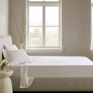 Organic Crisp Percale Sheet Set - Queen