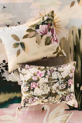 The Organic Cotton Printed Percale Pillow Shams, Set of 2