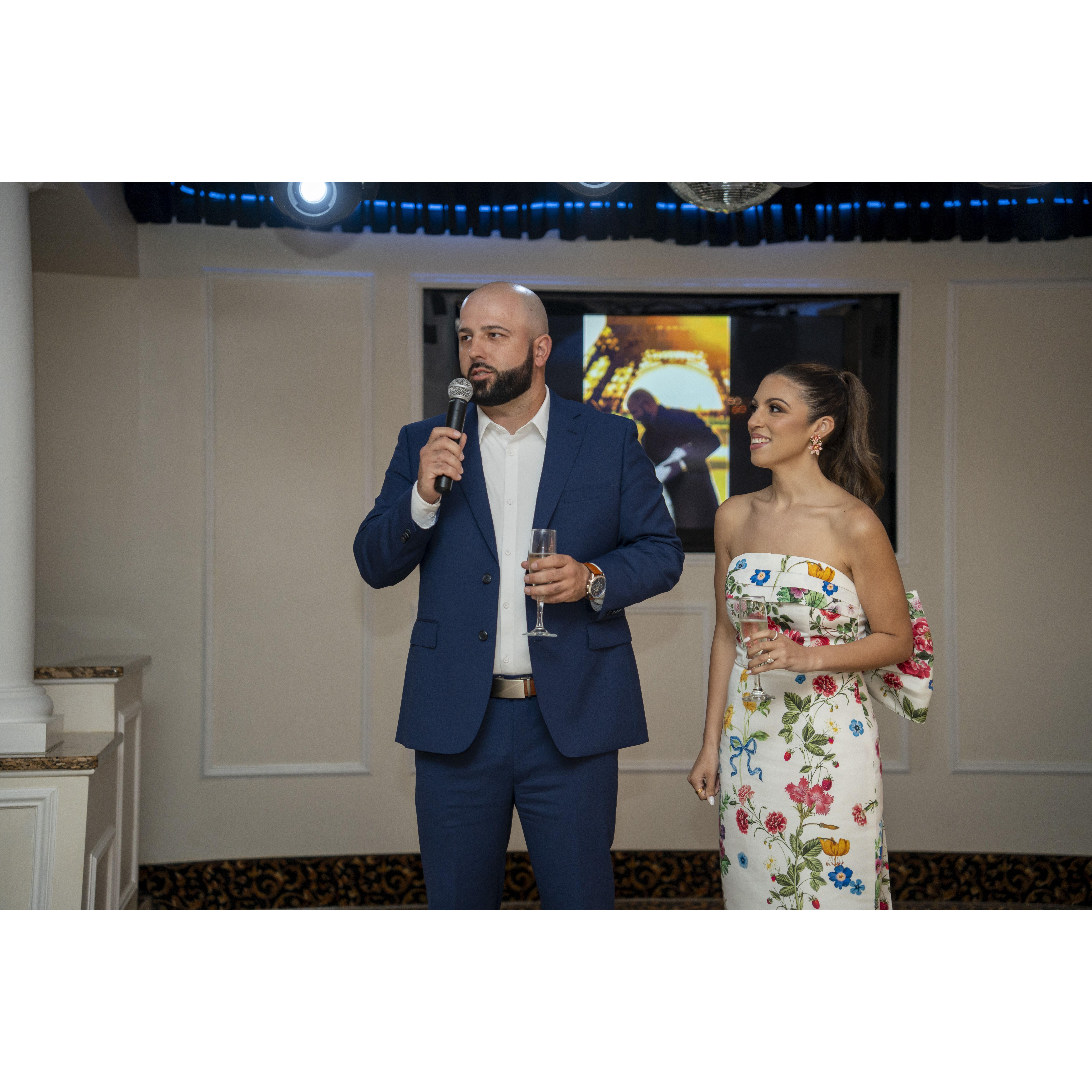 New Jersey Engagement Party, May 2024.