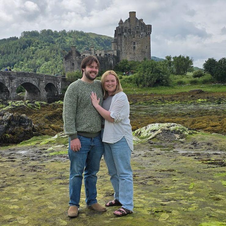 We got engaged!!
(Eilean Donan Castle, Scotland, 2024)