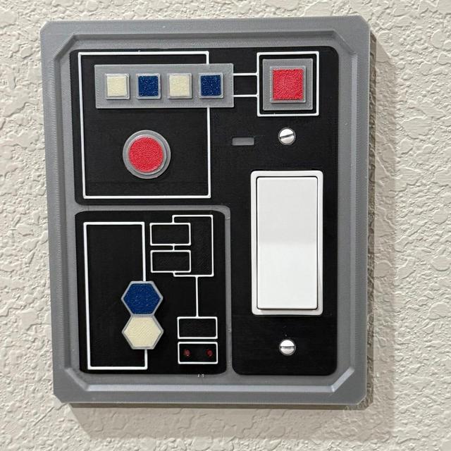 SW Imperial Base Control #2 Panel Single Gang Switch Cover