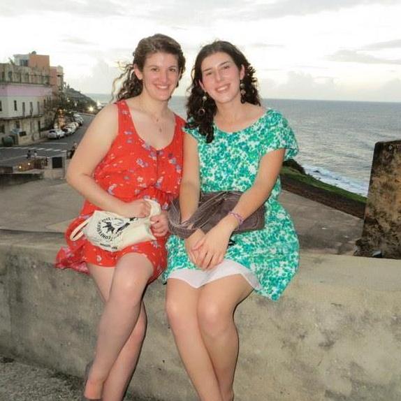 Sisters in Puerto Rico