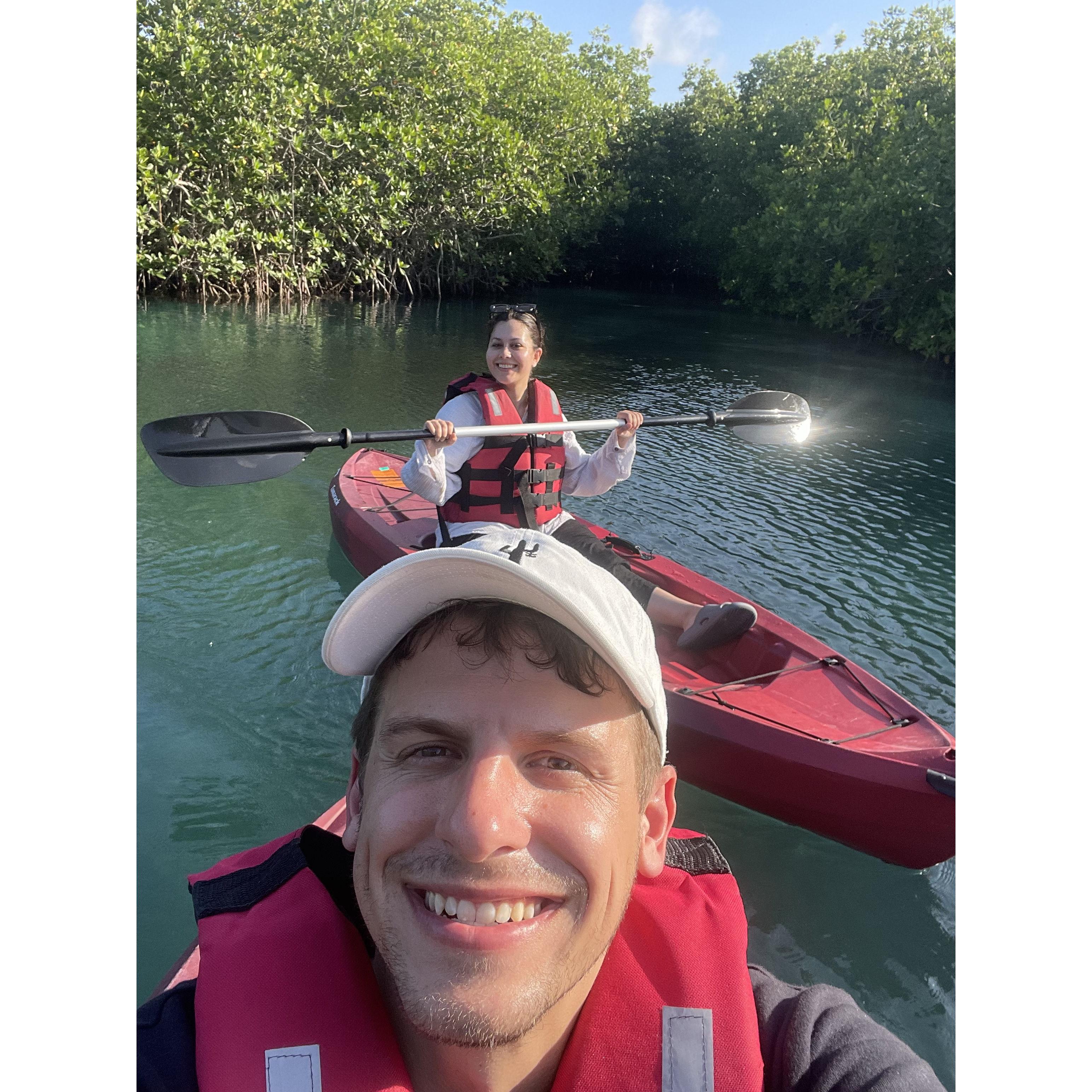 Kayaks in Cancun!