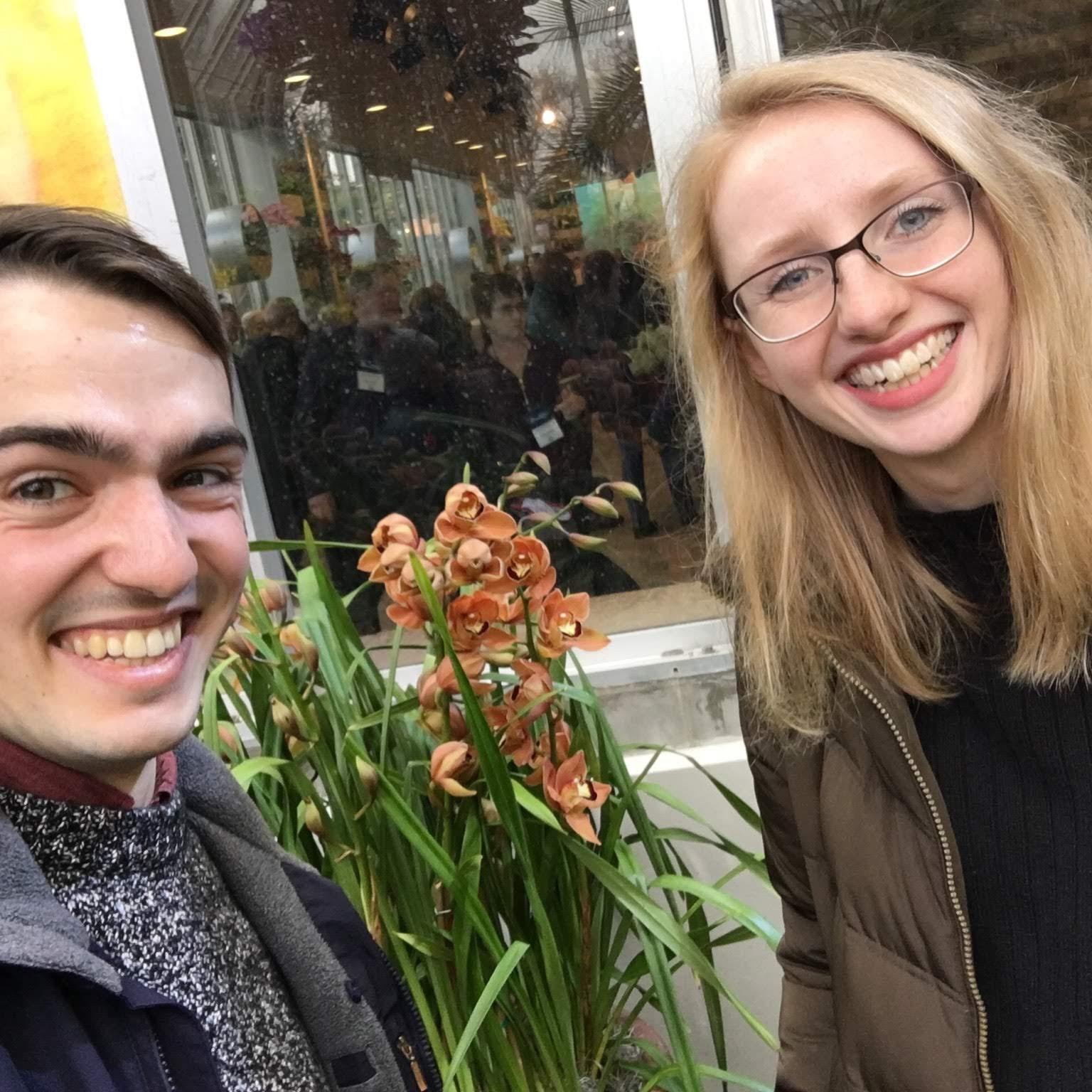 Our very first photo together!