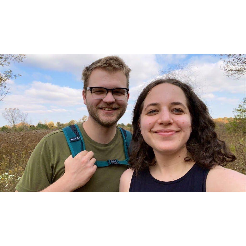 On our first camping trip just the two of us