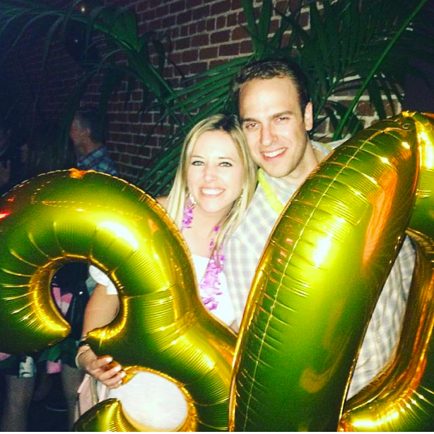 Celebrating Brett's big 3-0 in the city!