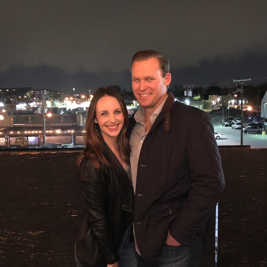 One of our first pictures together celebrating Amanda's birthday.
