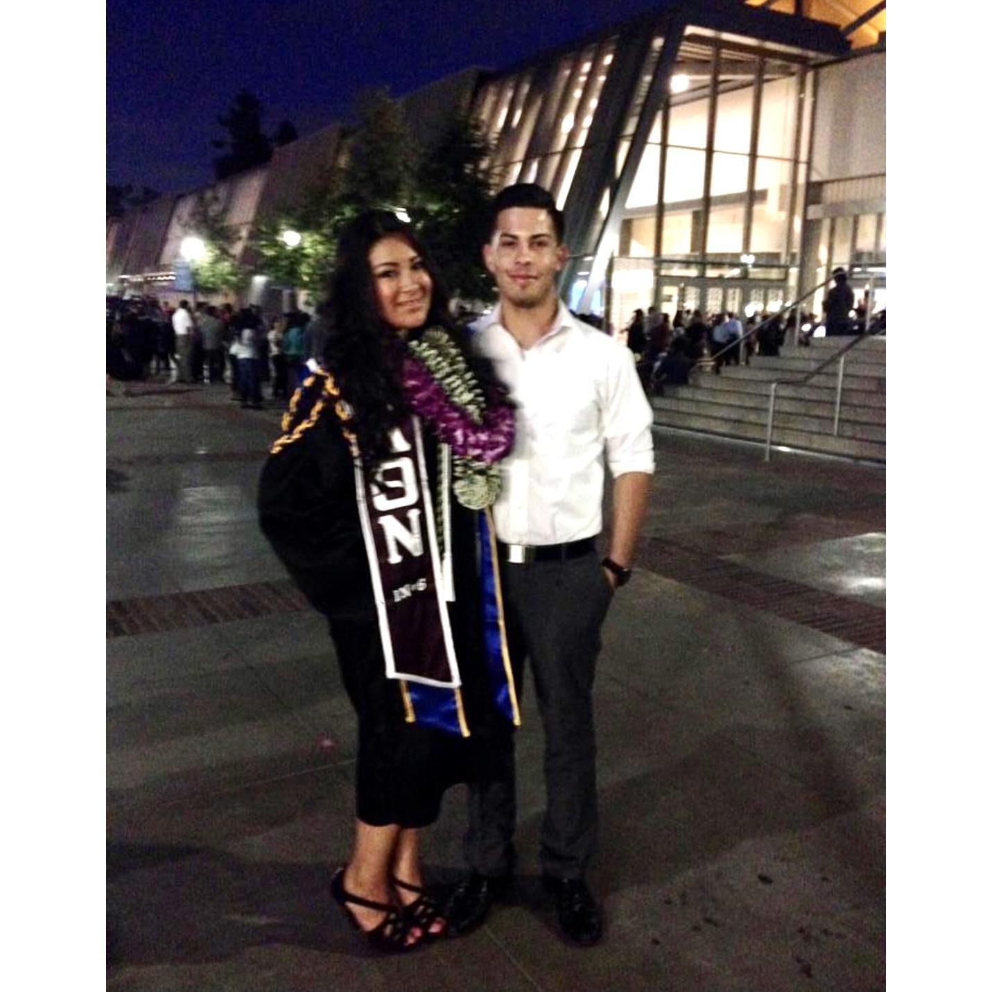 Stephanie's UCLA graduation