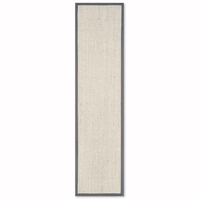 Safavieh Natural Fiber Madeline 2-Foot x 6-Foot Runner in Marble/Grey