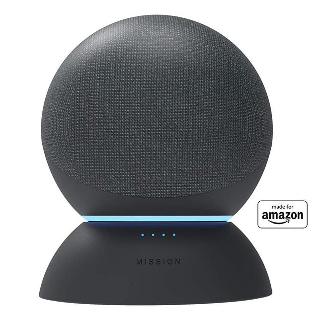 All New, Made For Amazon Battery Base in Black, for Echo (4th generation)
