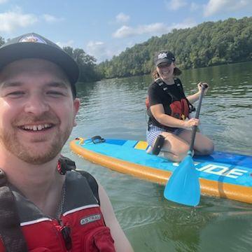 One of our most favorite things to do in the summer! This is the same lake where Aidan asked for Sasha's hand