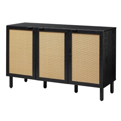 Orre 3 Door Rattan Cabinet - Sango
