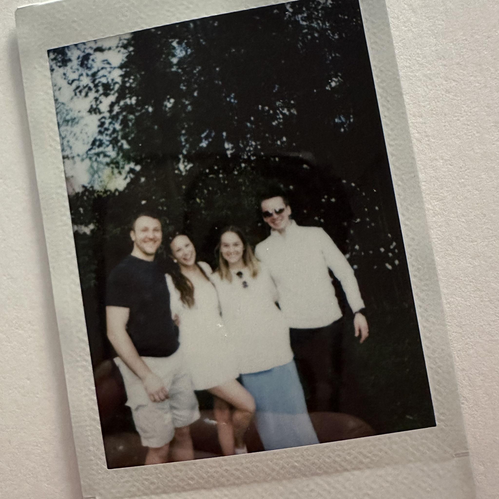 Thank you to Kennon and Jacob for being the BEST best couple friends and for helping us set up the party!