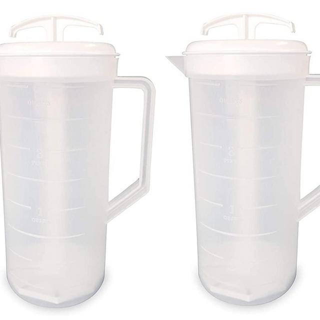 The Original McSir Mixing Pitcher - White, Set of 2
