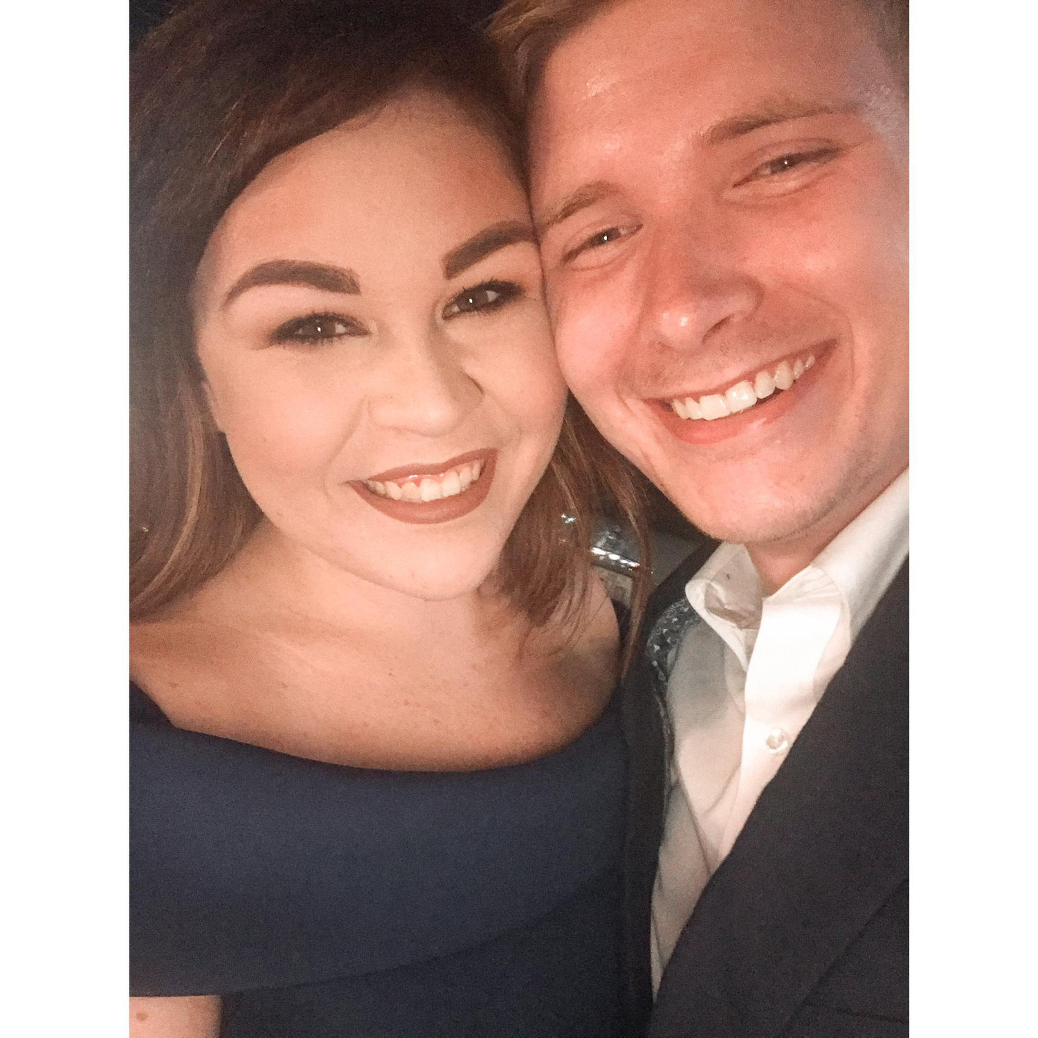 Our first fraternity formal