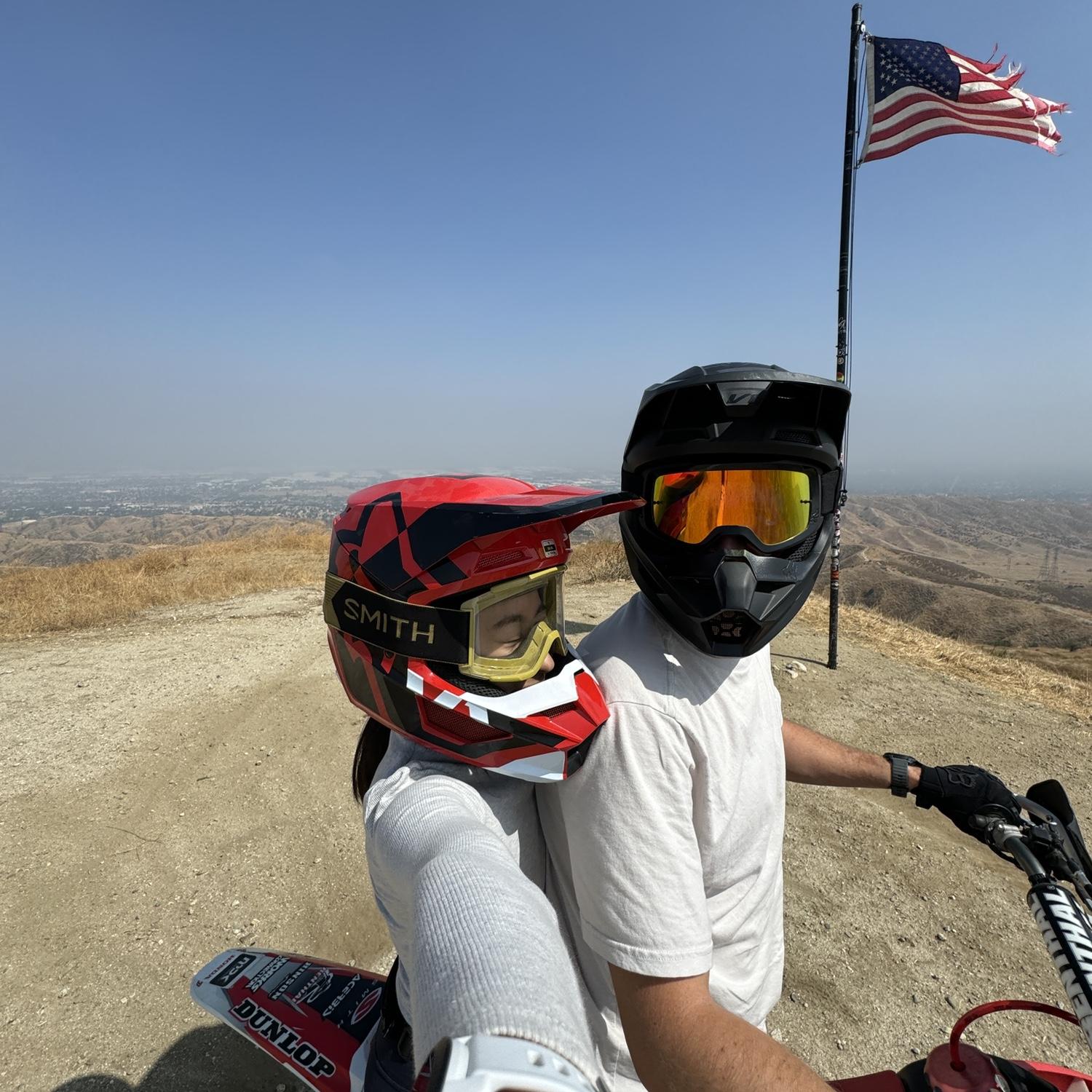 Dirt biking in Hulda Crooks