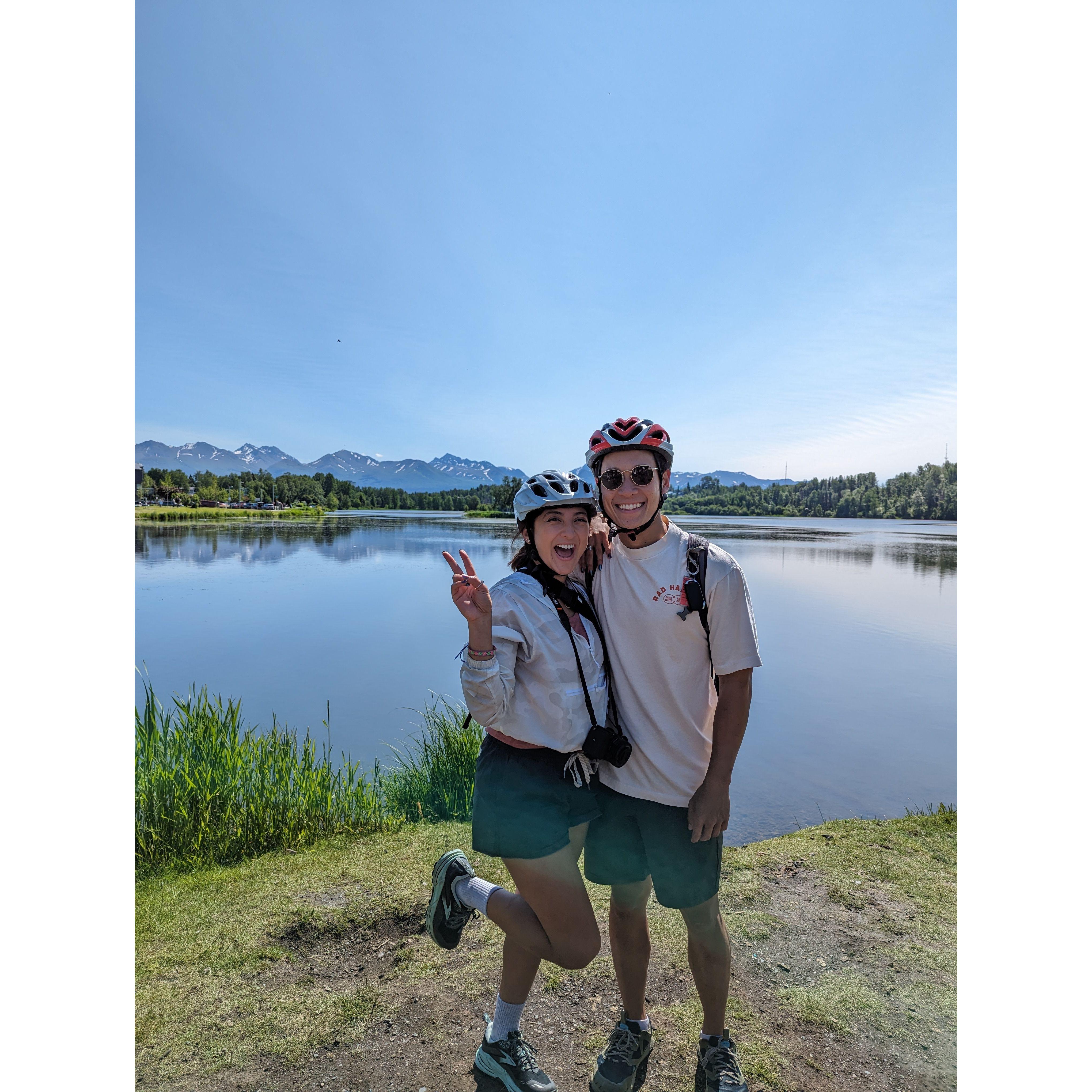 Bike day in Alaska