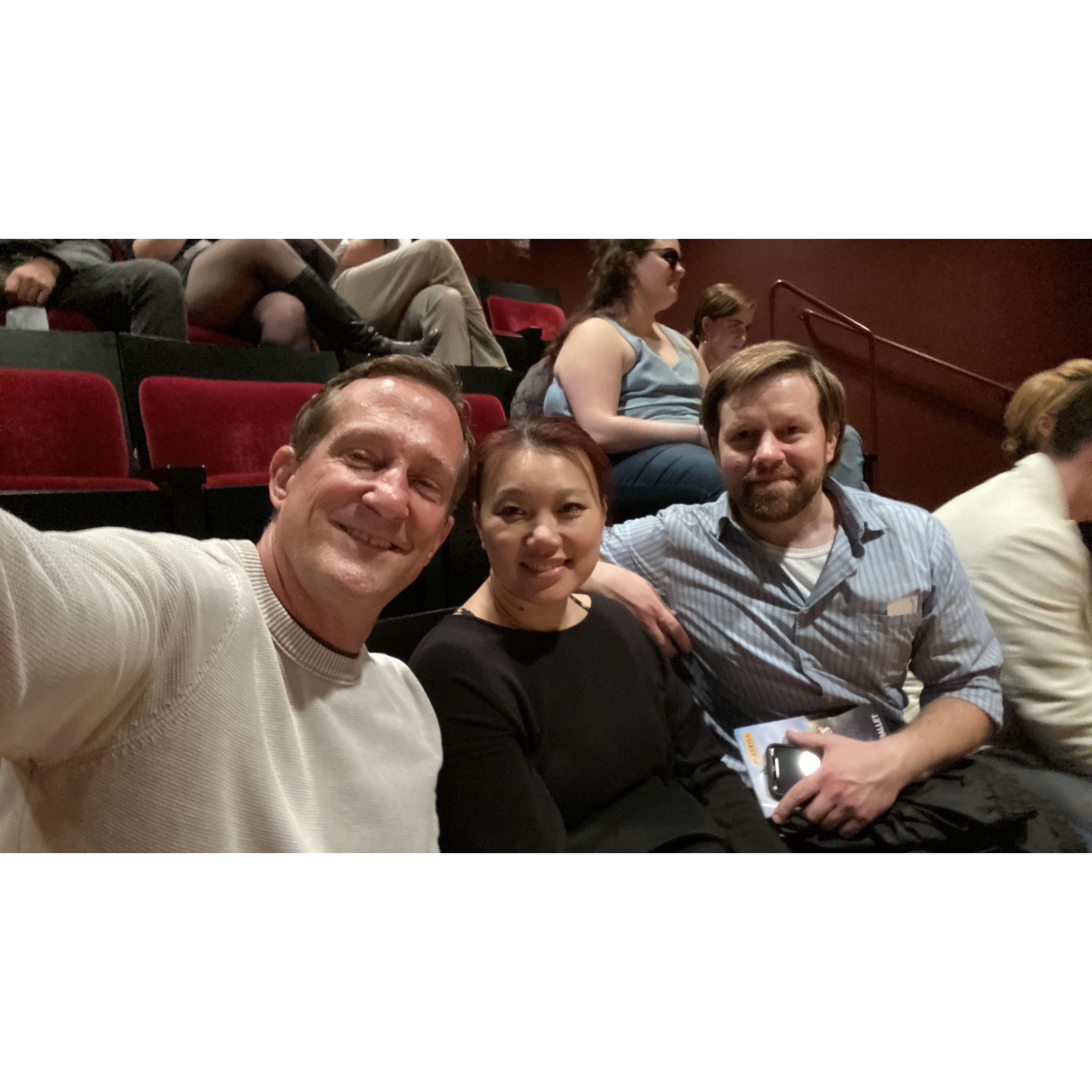 Nutcracker New York City Ballet performance with Josh