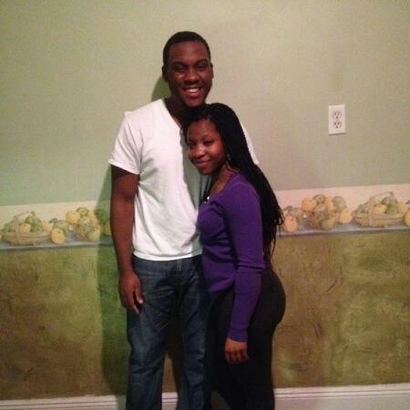 Our first picture ever taken together Winter of 2013
