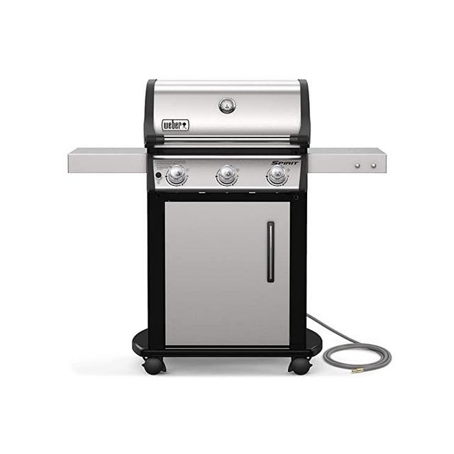 Weber 47502001 Spirit S-315 NG Gas Grill, Stainless Steel