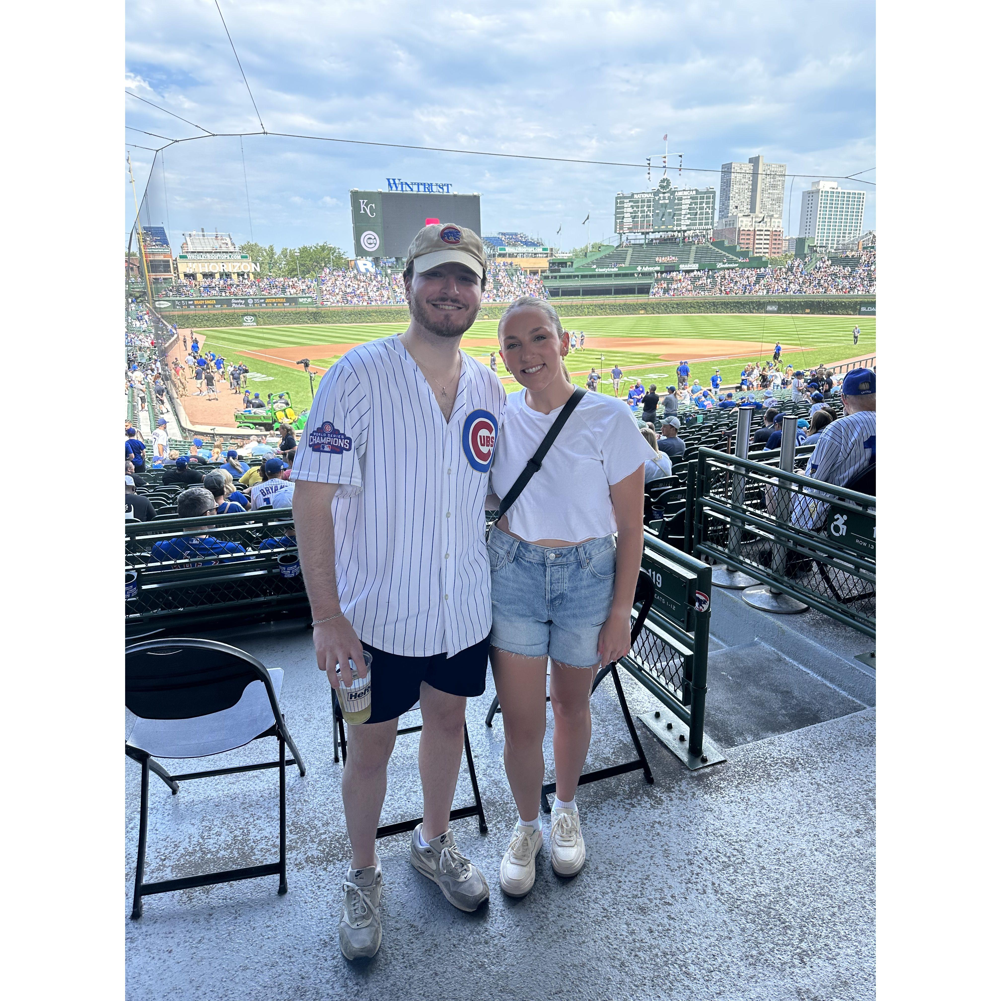 Turned Jonathan into a Cubs fan ⚾️