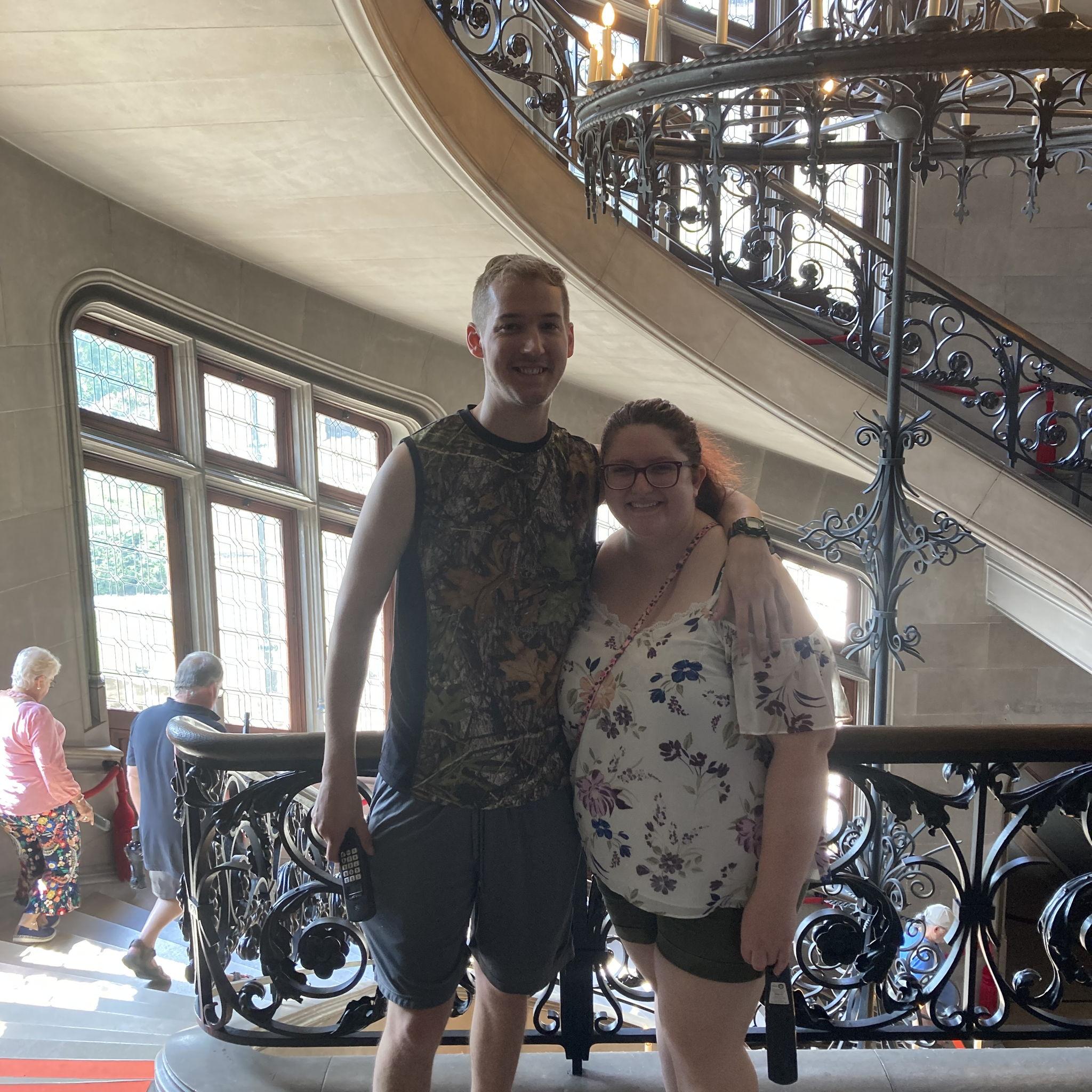 The photo of us in our mansion which some refer to as the Biltmore Estate.
08-18-2022