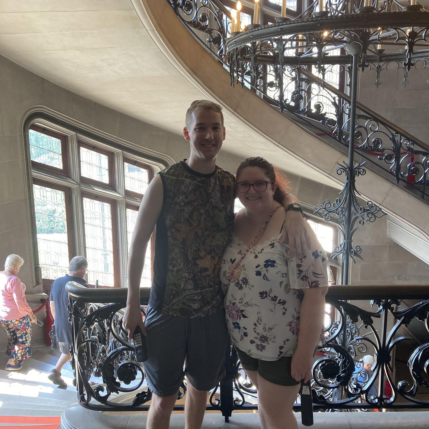 The photo of us in our mansion which some refer to as the Biltmore Estate.
08-18-2022