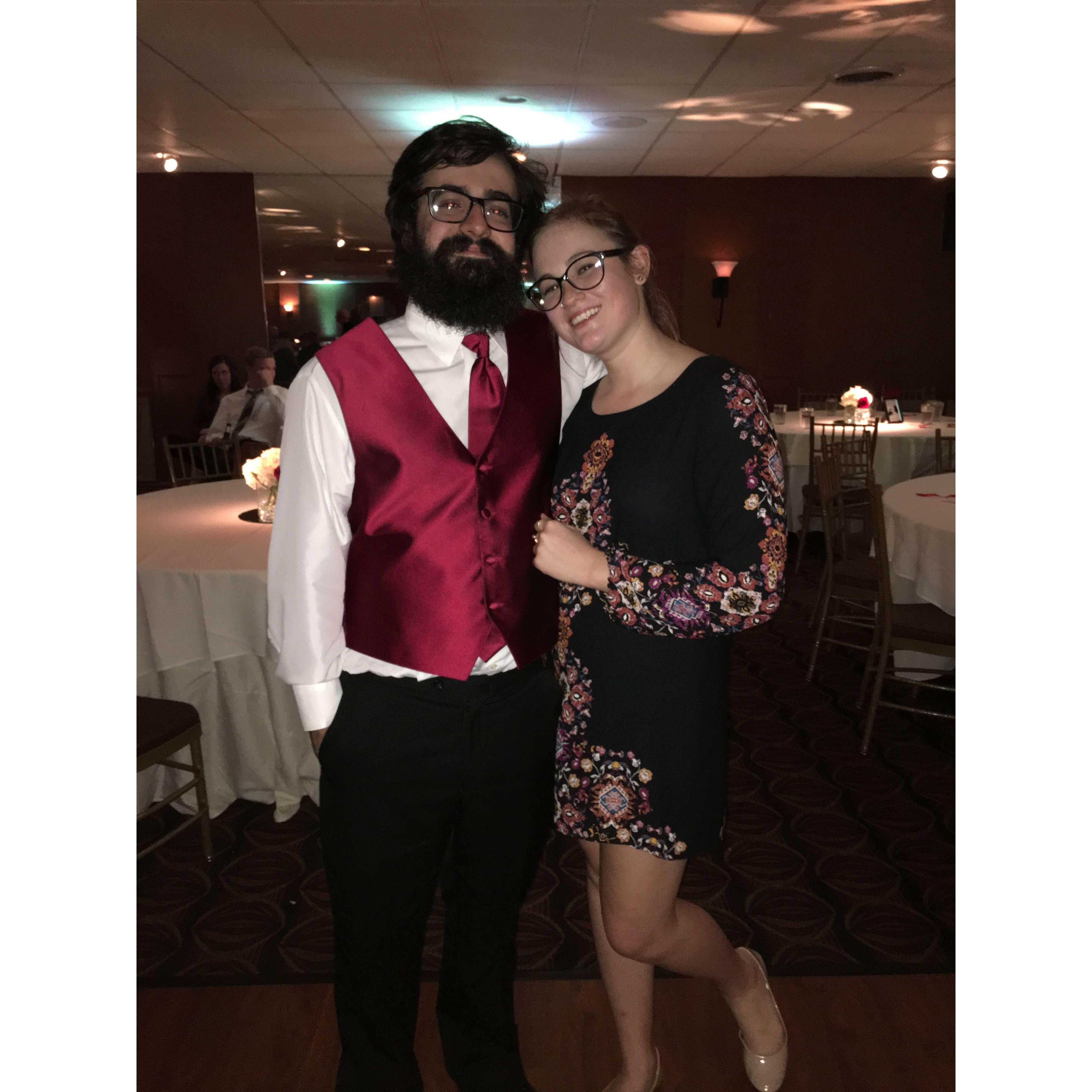 Kelsey and John get married, November 2016