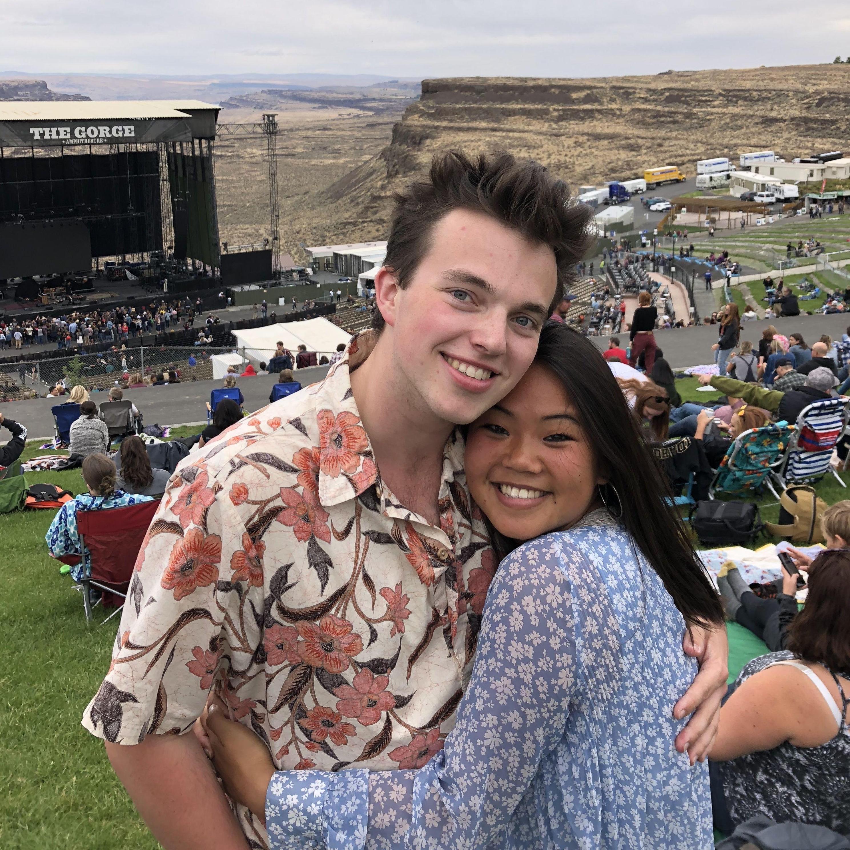 September 2018 | The Head and the Heart concert at the Gorge Amphitheater.