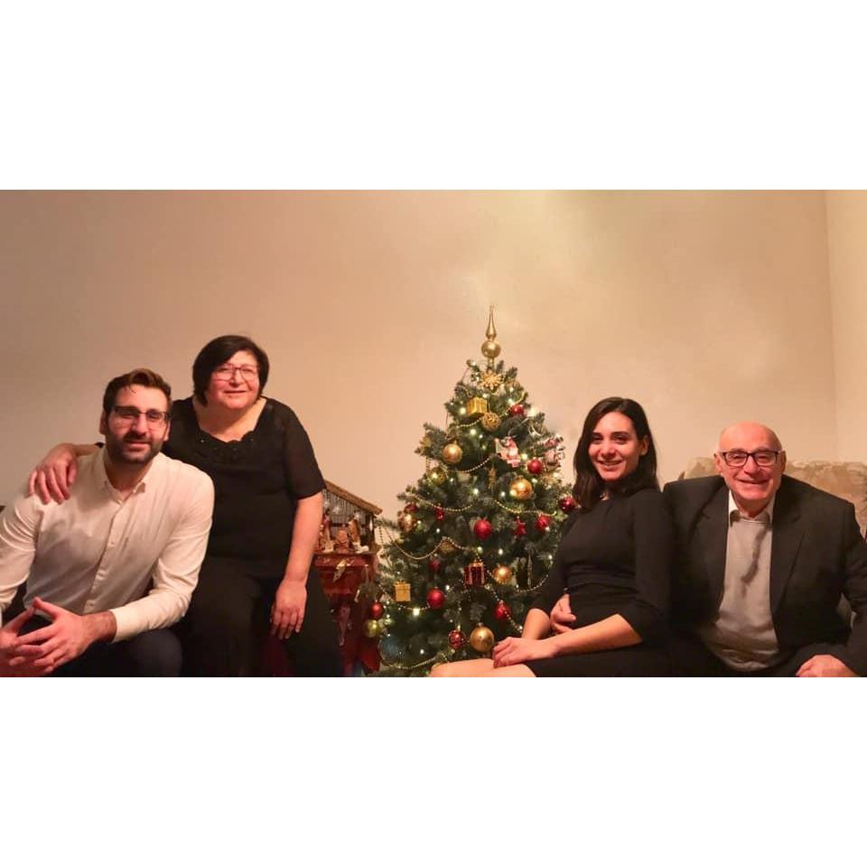 Elaine's family, New Years Eve. Zaandam, Netherlands