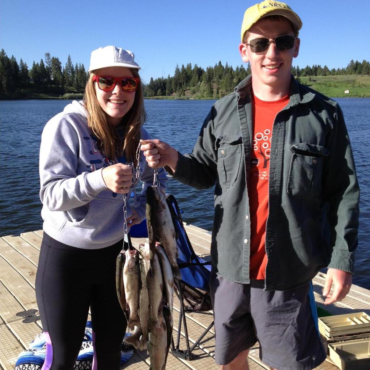Winchester Lake fishing! (2016)