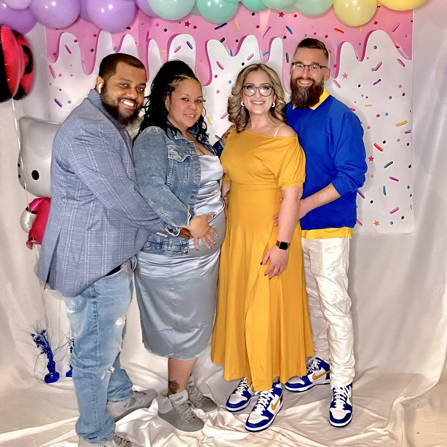 Nikki’s surprise 40th with ONE of our fav. married couples. — Jess & Vic