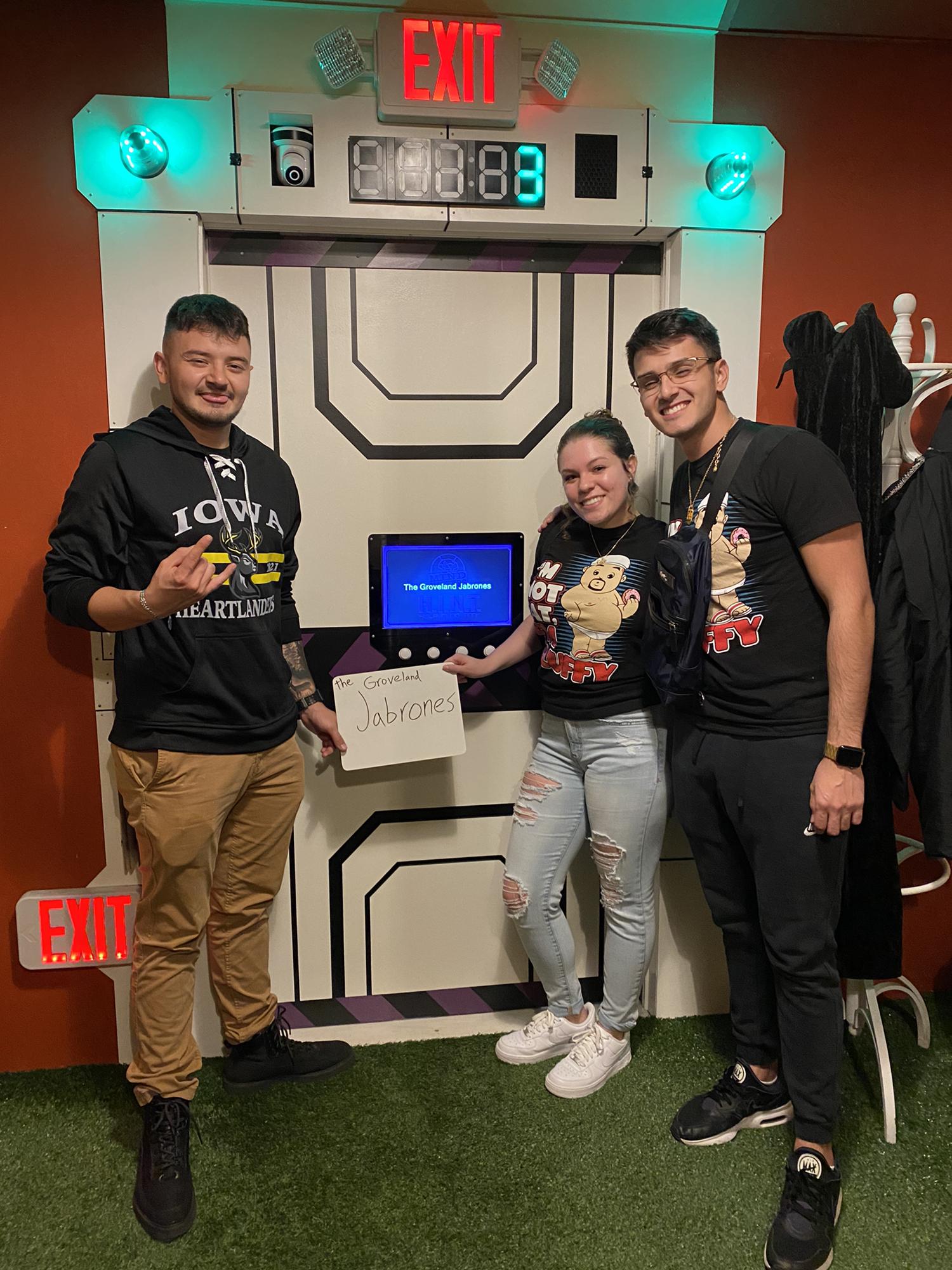 Our first escape room!