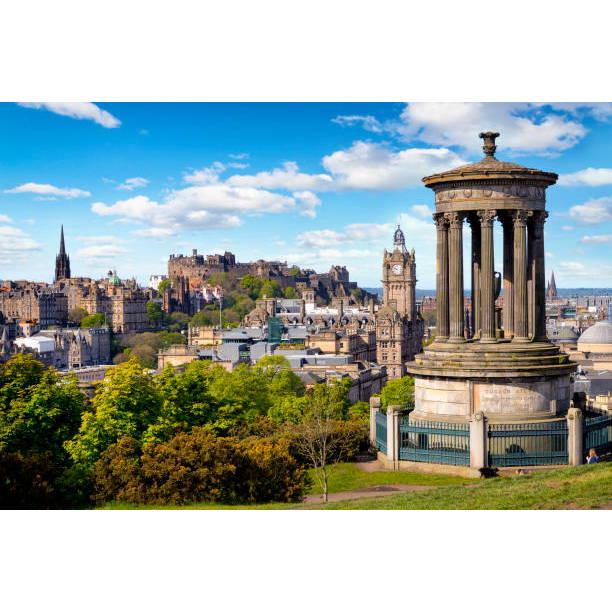 Edinburgh Castle - Skyline from Calton Hill