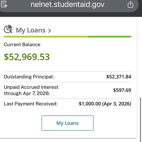 Becca's Student Loans