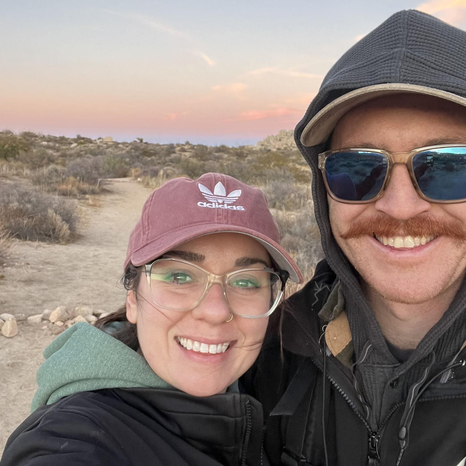 Black Lava Butte Trail, Joshua Tree, California