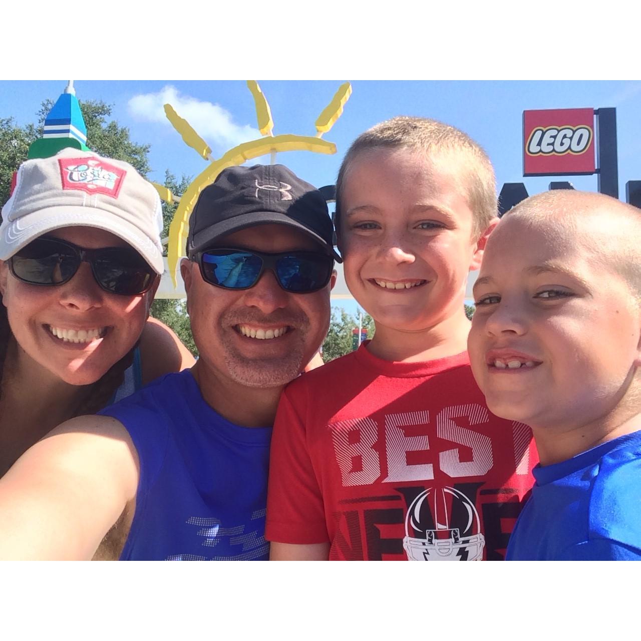 Family trip to Legoland.