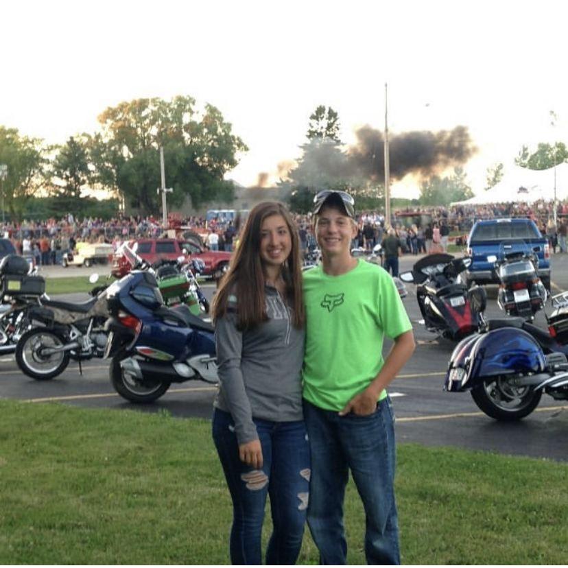 Our 2016 annual smoke picture @ the Francis Creek truck pulls.