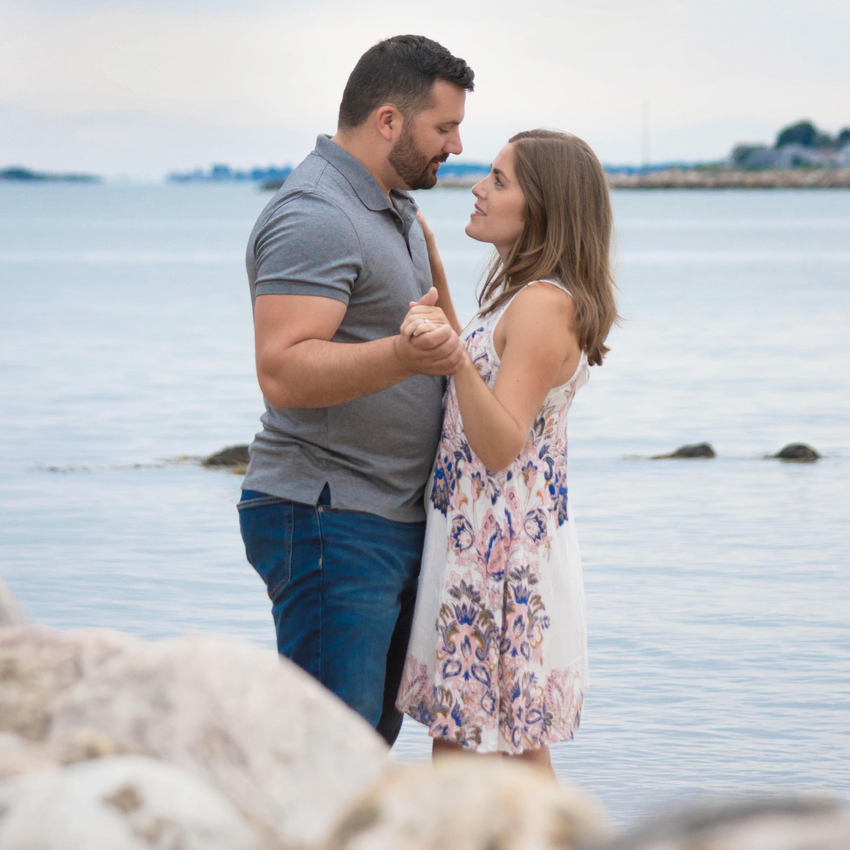 Engagement photo PC Stephanie Conti