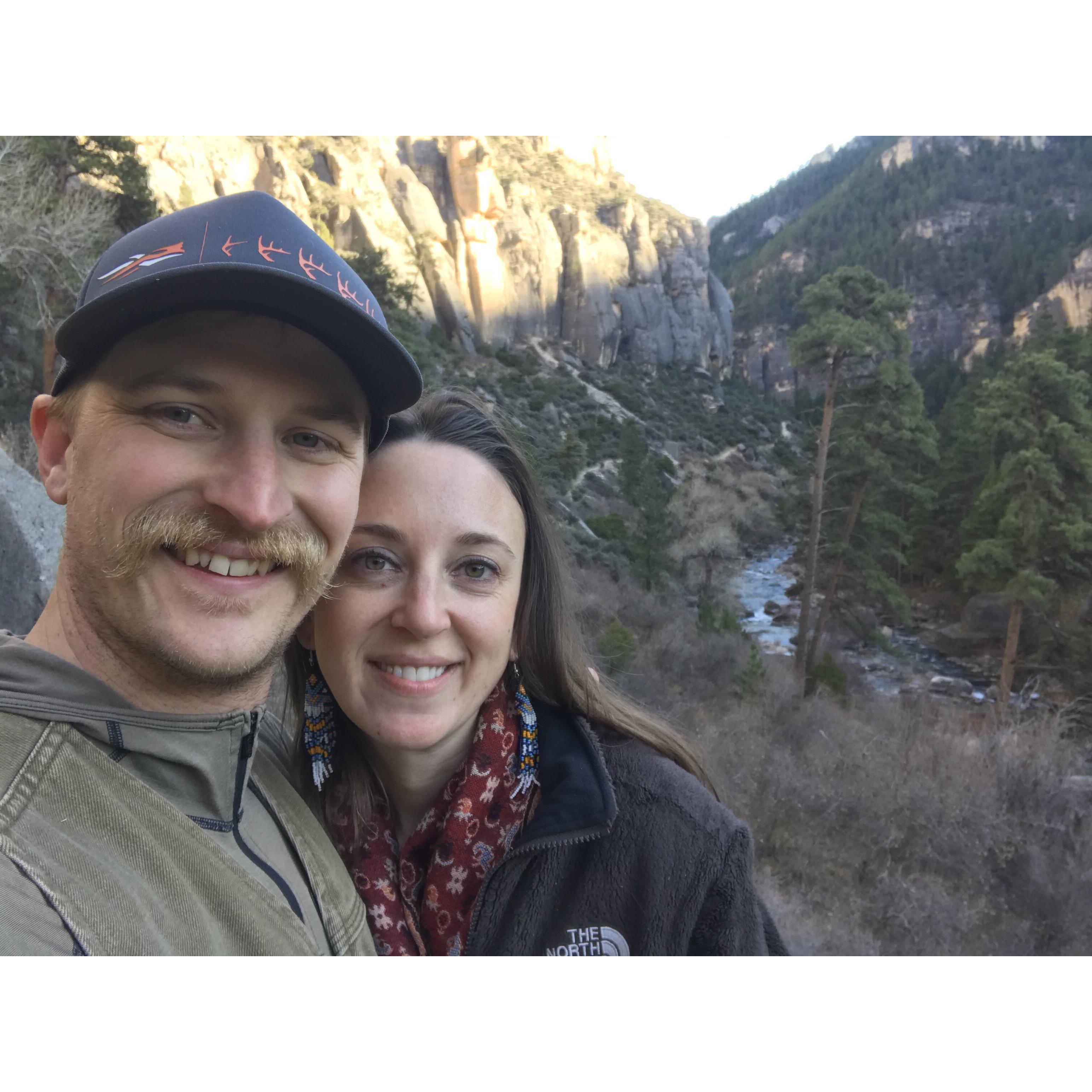 Sarah's favorite hike - undisclosed location.