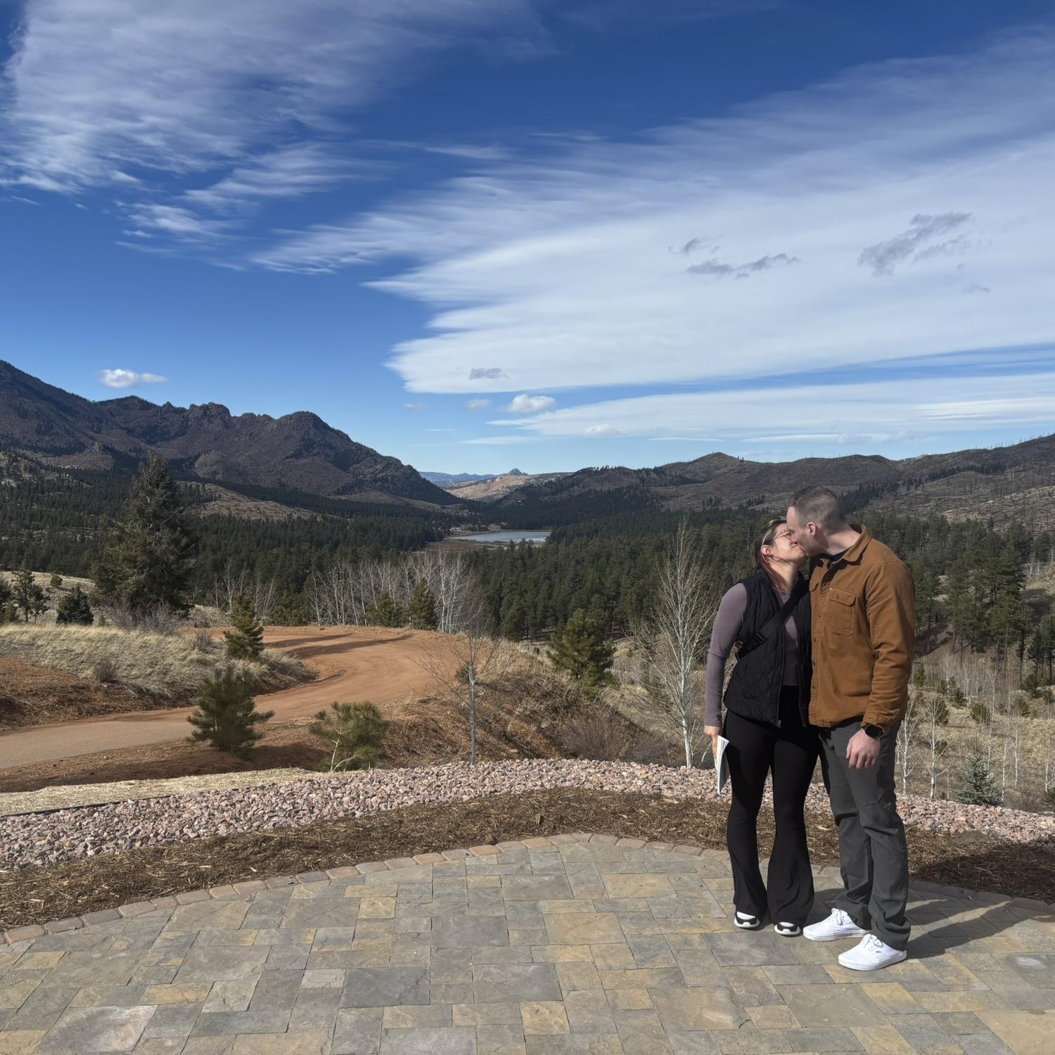 The day we picked our venue!