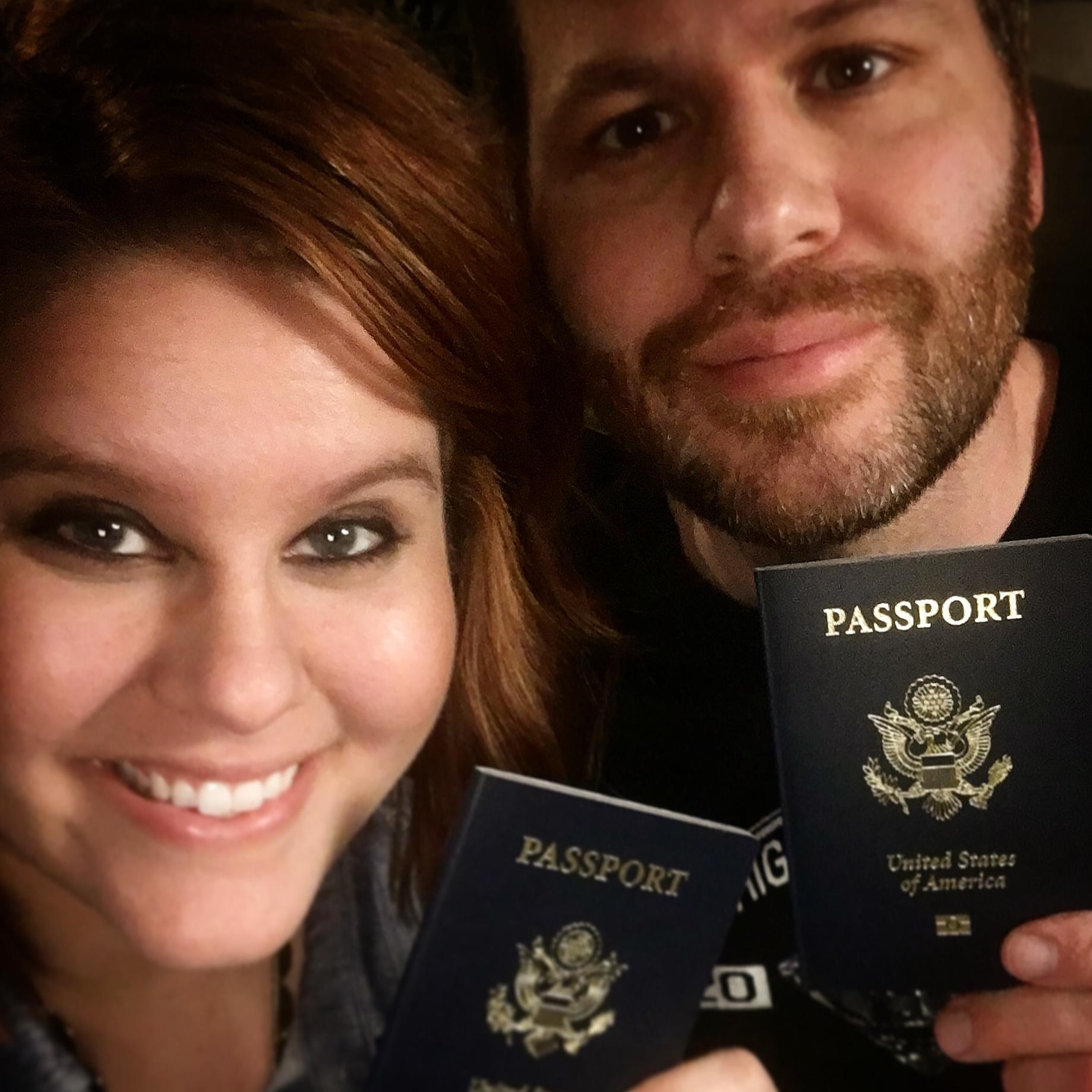 First passport for our first international trip which happened to be Jamaica.