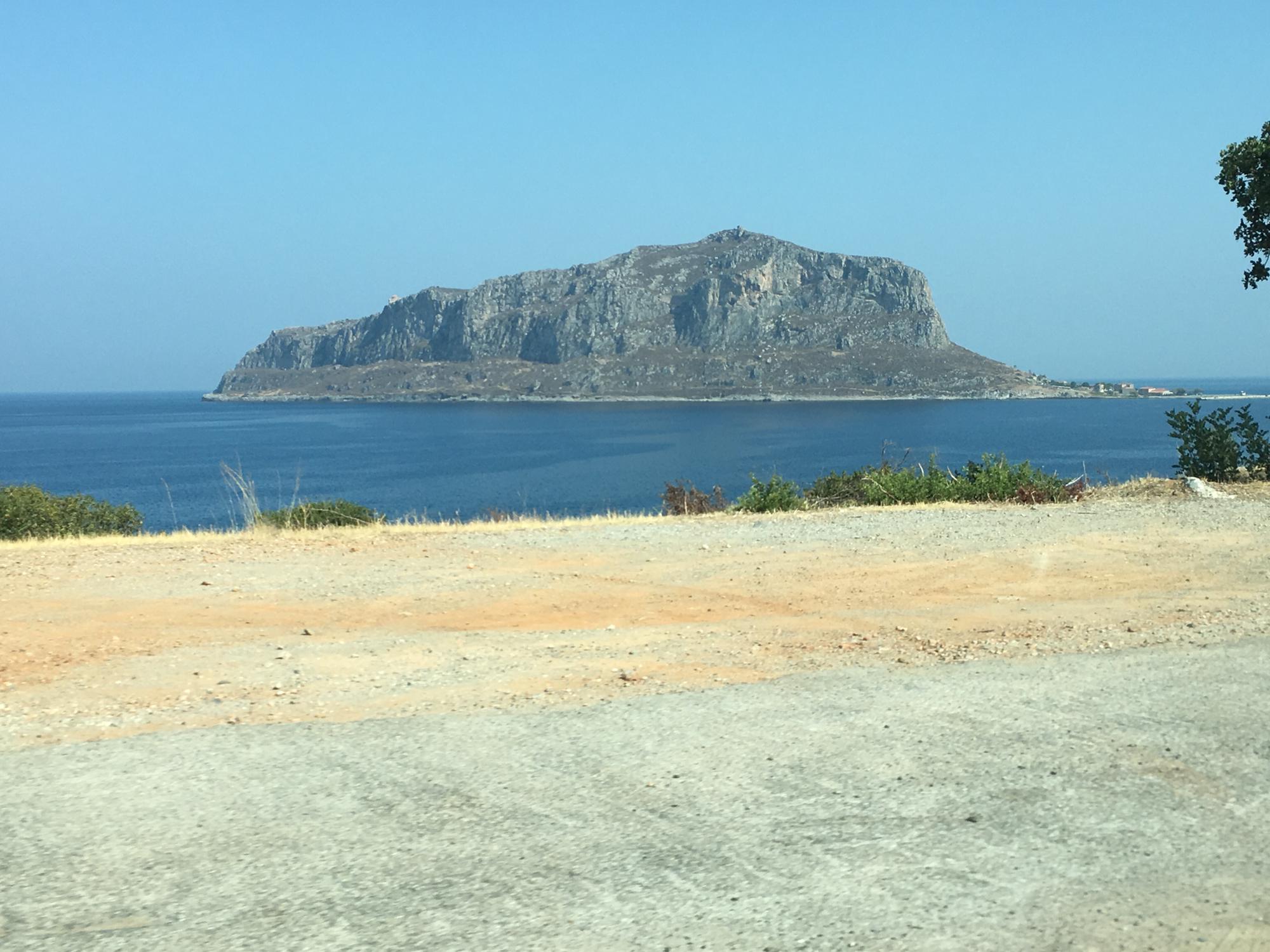 Monemvasia - town on a small island that was once a fortress
