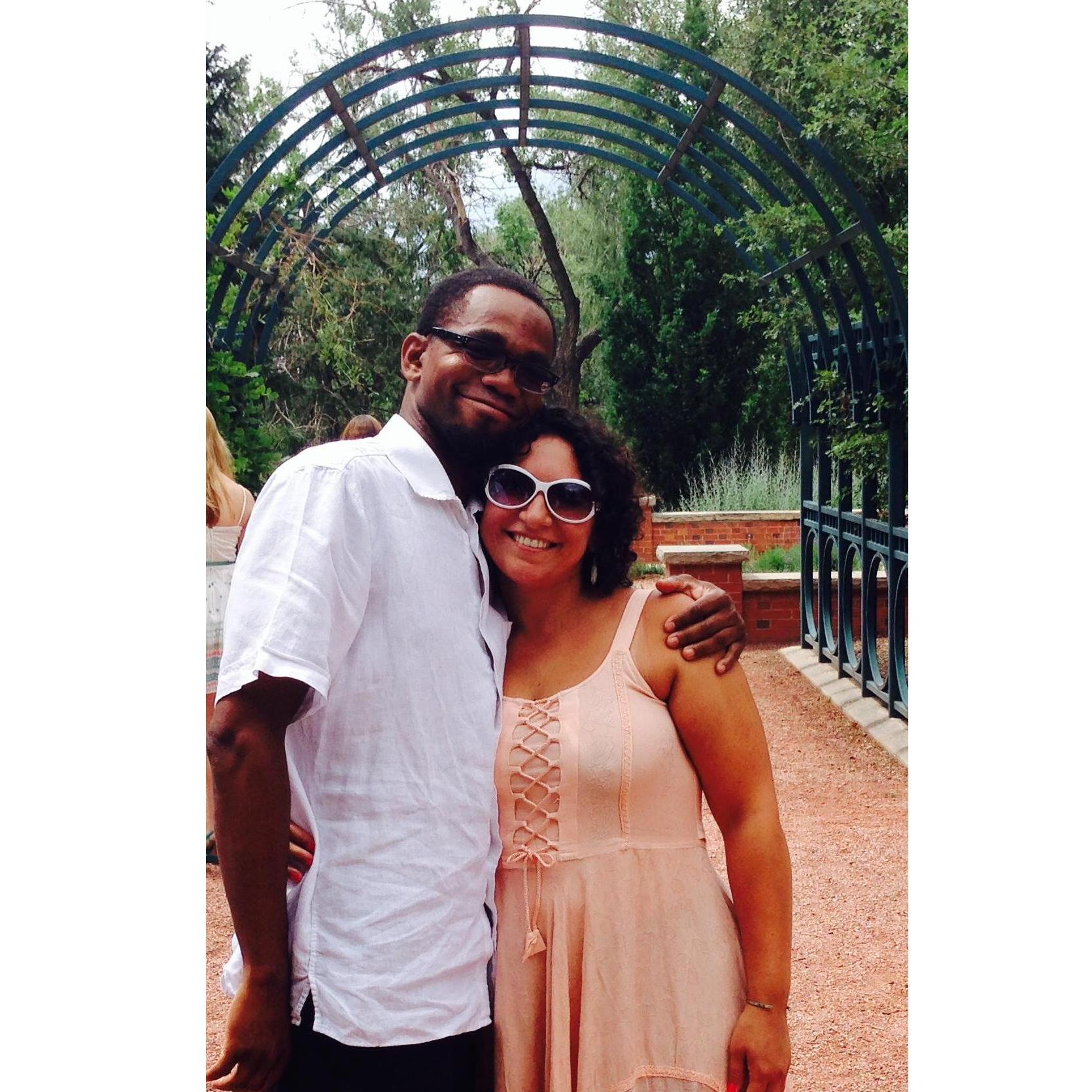 First trip together: Colorado Springs, Colorado (July 2014)