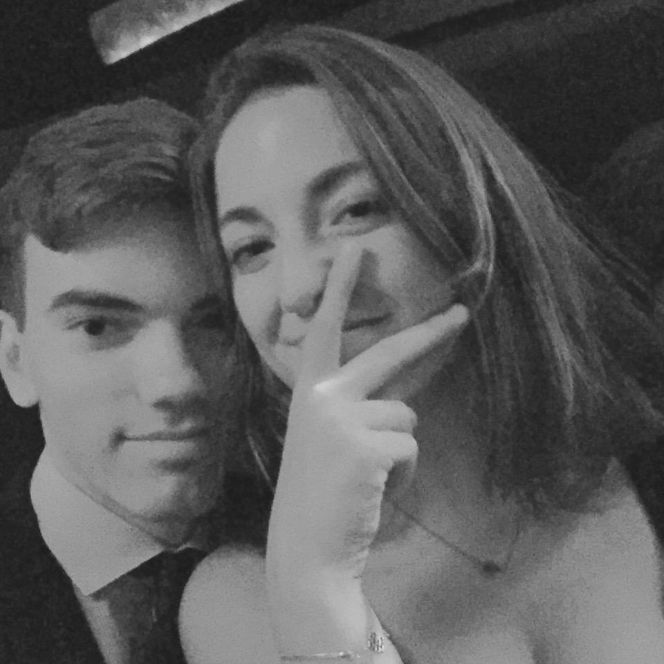 This is unfortunately our first photo together, I can't fix it 10/16/15